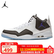 Jordan男休閑鞋喬丹 防滑耐磨 COURTSIDE 23運動(dòng)鞋AR1000-104白黑42