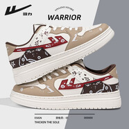 回力男鞋2025新款冬季軟底復古百搭加絨鞋子男學(xué)生休閑運動(dòng)板鞋男 卡其棕 40