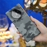 華為（HUAWEI）【品質(zhì)原裝】適用華為mateXT非凡大師手機殼新款迷彩磨砂保護套matext三折疊硬殼防摔華為MateXT外 【迷彩灰色】薄磨砂膚感硬殼 華為Mate_XT_非凡大師