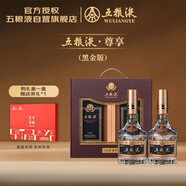 五糧液 普五八代 黑金尊享版 濃香型白酒 52度 500ml*2 禮盒裝