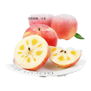 比果鮮冰糖心丑蘋(píng)果10斤整箱新鮮當季生鮮批發(fā) 粉紅色80mm