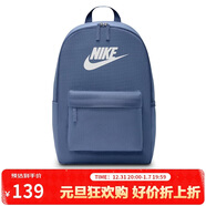 耐克NIKE男女通款雙肩包背包HERITAGE休閑包DC4244-499藍