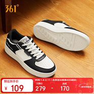 361°運動(dòng)男鞋秋冬季學(xué)生復古厚底增高小白休閑板鞋子男672426615-4