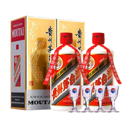 茅臺飛天茅臺套裝 66大順 十年十五年之約 醬香型白酒 禮盒 送禮 2020年代 500mL 3瓶 茅臺飛天66大順套裝