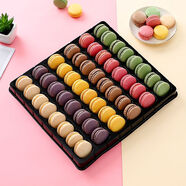 蒂藝茗法式馬卡龍24粒西式甜品甜點(diǎn)辦公室小點(diǎn)心生日禮物禮盒裝 48枚有夾心（常規款）
