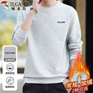 啄木鳥(niǎo)（TUCANO）衛衣男士潮流寬松圓領(lǐng)長(cháng)袖t恤打底衫學(xué)生時(shí)尚休閑套頭上衣服男裝