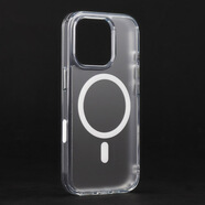 堅果殼殼適用iPhone17Pro磨砂手機殼 16Promax磁吸15plus軟邊硬底保護殼 二合一磨砂《帶ai按鍵》磁吸殼 iphone16pro