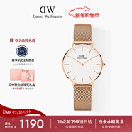 丹尼爾惠靈頓（DanielWellington）DW手表女表 簡(jiǎn)約女士手表 時(shí)尚歐美表送女友新年禮物DW163