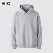 優(yōu)衣庫合作款男女裝寬松連帽衛衣長(cháng)袖運動(dòng)479853 479945 482309 479853/03灰色 L