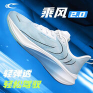 賽琪（SAIQI）簡(jiǎn)約通勤跑步鞋男尼龍板體育生田徑耐磨訓練鞋黑色運動(dòng)鞋回彈薄底 海藍夢(mèng)境-N6 39