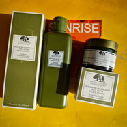 悅木之源（Origins）菌菇靈芝精華面霜凝霜 30/50ml 滋養舒緩好底子新年禮物元旦禮物 50ml面霜+200ml水面霜22年3月，水-無(wú)盒