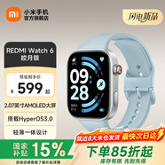小米（MI）REDMI Watch 6 澎湃OS 3 心率血氧監測 藍牙通話(huà) 紅米手表6 智能手表 小米汽車(chē) REDMI Watch 6 迷霧藍