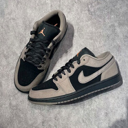 耐克（NIKE）情侶款AJ籃球鞋 冬季新款官方網(wǎng)運動(dòng)鞋摩卡棕休閑鞋低幫耐磨板鞋 IB7111-005-女/IB7109-005-男 35.5