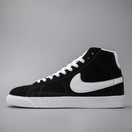 AJNIKERAIR NIKE莆田純原高版本開(kāi)拓者blazerMid77 男女高幫休閑時(shí)尚運動(dòng) 潮流開(kāi)拓者高幫-黑白 38