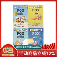 英文原版 My First I Can Read 4冊合售 Fox Is Late/The Tiger/At Night /Fox versus Winter 入門(mén)級兒童分級讀物英語(yǔ)繪本 入門(mén)級兒童英