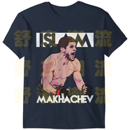 UFC馬王MMA伊斯拉姆馬哈切夫Islam Makhachev短袖體恤純棉上衣t恤 2 S 碼（建議100斤以?xún)龋?
                                         title=