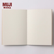 MUJI  筆記本/素色 學(xué)生文具 9S62043 米色 A6/米色/30張/線(xiàn)裝