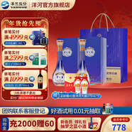 洋河夢(mèng)之藍樂(lè )享版 45度綿柔型白酒 藍色經(jīng)典 45度 500mL 2瓶