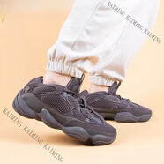 阿迪達斯Yeezy500全黑武士黑魂椰子跑步鞋F36640 f36640 37