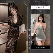 朵立娜性感情趣內衣母犬sm羞恥大尺度性感女性房事戰袍內衣夫妻刺激高檔 蕾絲透視長(cháng)裙+INS風(fēng)連衣裙 均碼80-120斤情趣制衣服小胸大碼約會(huì )戰衣穿搭