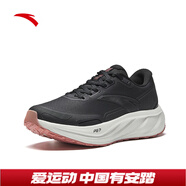 安踏（ANTA）安踏PG7 |旅步2.5丨跑鞋女緩震透氣跑步鞋輕便運動(dòng)鞋女122545545 【革面】基礎黑-9 37.5 (女6.5)