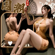 惹火貓（cupidcat）性感情趣內衣中式國風(fēng)旗袍調情透視角色扮演制服誘惑開(kāi)叉裙R1820