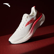 安踏（ANTA）馬赫6SE丨緩震跑步鞋輕便透氣跑鞋男日常通勤休閑運動(dòng)鞋男鞋子 紙莎白/經(jīng)典紅/金屬金-1 39 (男6.5)