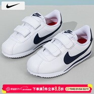 耐克（NIKE）男童女童兒童鞋 運動(dòng)鞋寶寶鞋軟底毛毛蟲(chóng)童鞋休閑鞋兒童鞋走路鞋 904769/小童/白藍904767/中童 21