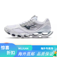 MIZUNO美津濃預言13S跑步鞋WAVE PROPHECY 13S 31/白色/灰色/銀色 40