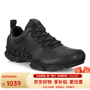 愛(ài)步（ECCO）運動(dòng)男鞋 時(shí)尚運動(dòng)鞋休閑健步男鞋biom探索系列802834 保稅倉發(fā)貨 黑色-01001（保稅倉發(fā)） 42 聯(lián)系客服可定