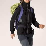 始祖鳥(niǎo)（ARC'TERYX）直郵 ARCTERY 女士 Psiphon 系列 軟殼 衣褲 攀巖 黑色Psiphon Hoody Black / G 6-R