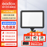 神牛（Godox） 補光燈P120C攝影燈單反攝像機相機攝像燈影視拍照婚慶常亮燈光 P120C平板燈 標配