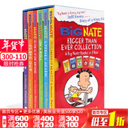 大內特1-6冊盒裝Big Nate 8-book Box Set我們班有個(gè)搗蛋王漫畫(huà)故事集 英文原版 兒童章節橋梁書(shū)英語(yǔ)讀物小屁孩日記作者推薦