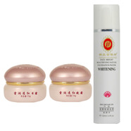 依祈美白祛斑霜雪潤透紅精裝金白里透紅早晚霜第三代2+1套裝護膚去黃 日霜+晚霜+柔膚水