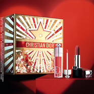 迪奧Dior豐盈紅唇口紅禮盒(絲絨720+豐唇蜜018)生日禮物 新年禮物女生