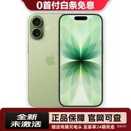 Apple【0首付免息】iphone17系列官方原裝正品蘋(píng)果17全網(wǎng)通5G手機apple 蘋(píng)果17 鼠尾草綠色 6.3英寸 256g未激活全網(wǎng)通（6期免息）