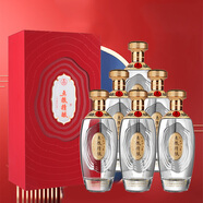 五糧濃香總廠(chǎng)生產(chǎn)五糧液股份出品  五糧精釀?wù)溽?2度白酒 年貨禮盒 送禮 52度 500mL 6瓶 整箱