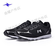 威量跑鞋中考訓練體測跑步鞋男女學(xué)生立定跳遠考試軟底鞋 【體考】788黑色 偏小一碼 35