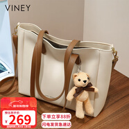 viney牛皮包包女包大容量托特包輕奢斜挎單肩包生日新年禮物送女生女友