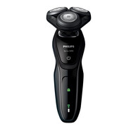 飛利浦（PHILIPS）S5082旋轉式剃須刀三刀頭全身水洗護膚設計 黑色