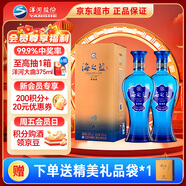  藍色經(jīng)典 海之藍 42度 520ml 雙瓶裝 綿柔濃香型白酒