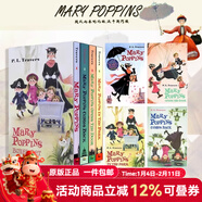 英文原版 Mary Poppins 4冊 隨風(fēng)而來(lái)的瑪麗阿姨 兒童文學(xué)章節書(shū) 歡樂(lè )滿(mǎn)人間
