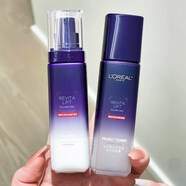 歐萊雅（LOREAL）水乳套裝補水保濕化妝品女士小樣玻色因抗皺緊致護膚品套裝 晶露65ml+乳液50ml