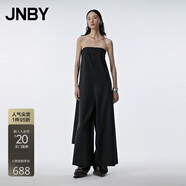 江南布衣（JNBY）秋吊帶連體衣女抹胸式闊腿褲簡(jiǎn)約氣質(zhì)摩登5N7F14580