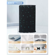適用海爾迷你波輪嬰兒童3/3.3/5公斤XQBM30洗衣機套罩防水防曬 黑格星-升級加厚 海爾XQBM35-168B