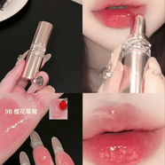 YSL圣羅蘭全新潤唇膏口紅粉圓管銀管7B 5B 3B七夕情人節禮物送人 粉圓管9B櫻花草莓 贈專(zhuān)柜禮盒