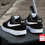 耐克（NIKE）男鞋板鞋 2026新款春季時(shí)尚運動(dòng)鞋舒適耐磨低幫運動(dòng)休閑鞋滑板鞋 COURT VISION/黑色白勾 39