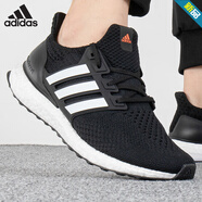 阿迪達斯（adidas）官方男鞋 2025冬季新款BOOST爆米花緩震回彈運動(dòng)鞋休閑跑步鞋 GV8749/黑/白/BOOST中底 40.5 7/250mm