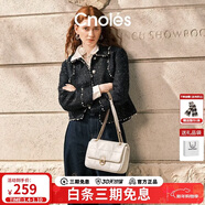 蔻一（Cnoles）漫步象印牛皮女士高端鏈條包單肩斜挎包走心三八婦女節禮物送老婆