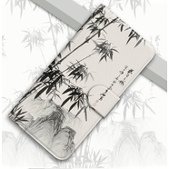 水草人vivo翻蓋s19皮套s18e手機殼s17t保護s16e軟殼s15e國風(fēng)s12/s10e/s9e/s7/s6/s1/t2x/t1/pro 墨竹-皮套 vivo X9 Plus